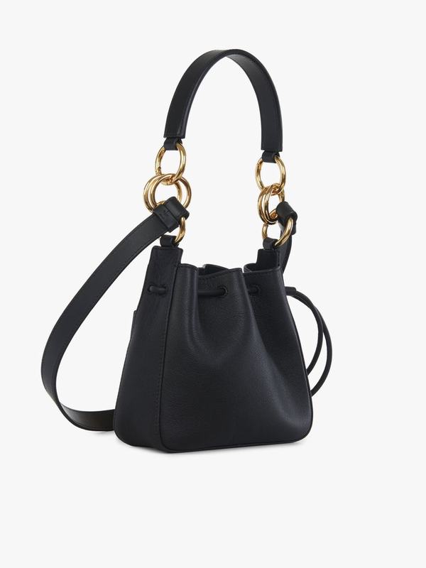 Chloé Bolsa Mujer Tony Negras Grained Cowhide YZNV13684